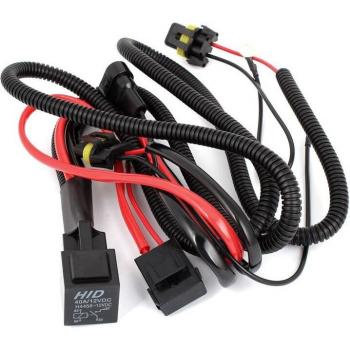 Sistema de arnés de relé Xenon HID H11 9005 9006 12V 40A