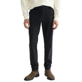 Pantaloni Scotch & Soda Mott Nero Slim Fit
