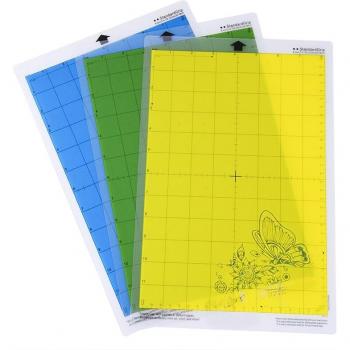 Couverture coupe anti‑glisse 3 pièces – Tapis Silhouette Camée Traceur