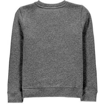 Calvin Klein Jeans Jongens Pullover Maat 164 Lichtgrijs Katoen