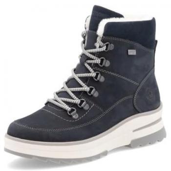Remonte Stivale Navy in Lattice