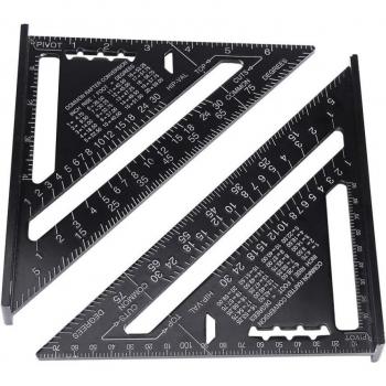 Regla Triangular de Madera NewStyle 7”