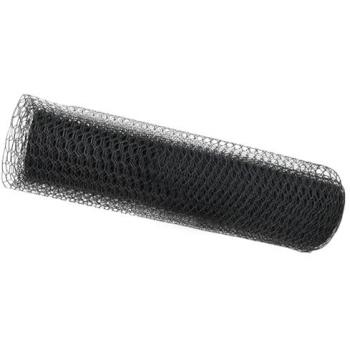 Hexagonal Grey Metal Enclosure 0.5m × 10m