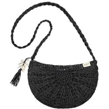 Borsa Theros a Tracolla nera e bianca