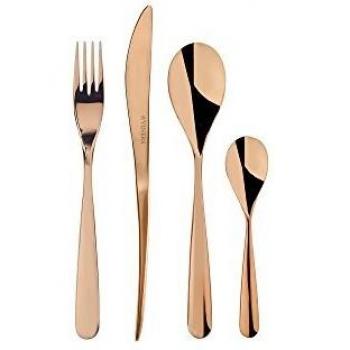 Brown Titanium Cutlery Collection