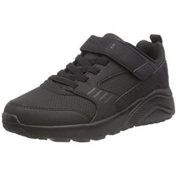 Schwarze Skechers Uno Lite-Donex Sneakers – 28.5 für Jungen