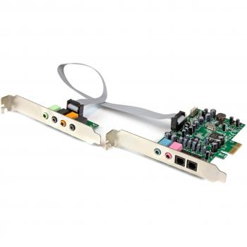 Scheda Audio StarTech 7.1 PCI‑Express (PEX SND 7CH) – 24‑Bit, 192 kHz