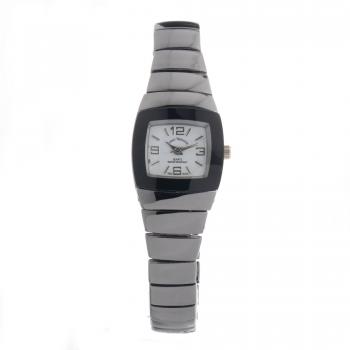 Louis Valentin Reloj Mujer Analógico Cuarzo con Correa de Acero inoxidable LV0011NGM