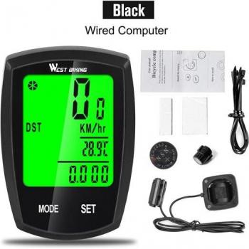 Wireless Touchscreen Bicycle Speedometer