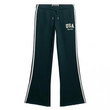 Superdry Women's Dark Pine Green Athletic Jogger Ensemble