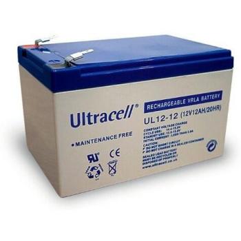 Source d’énergie plomb 12V 12Ah, dimensions 151 mm × 98 mm × 95 mm – UL12‑12