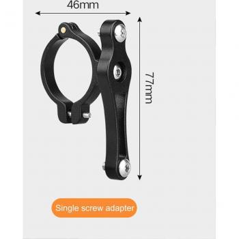 Attirail de vélo : porte-bouteille, pince tasse, adaptateur double vis
