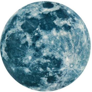 5/12CM DIY Moon and Earth Fluorescent Wall Decor