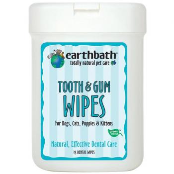 NatureBite Tooth & Gum Wipes – 25-Pack