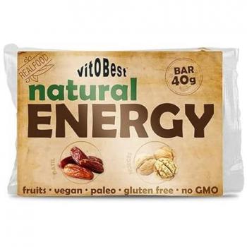 Vitobest Barritas Energéticas 40g 20 unidades Dátiles-Nueces