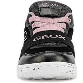 GEAX J XLED High Sneaker mit LED-Licht – Mädchen, Schwarz/Rose