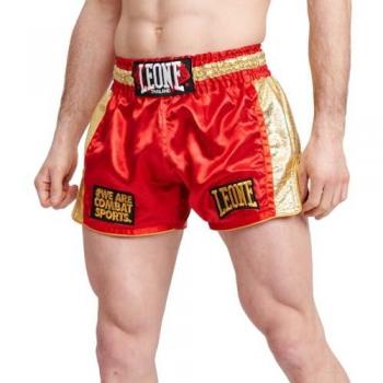 Pantalones de Muay Thai Leone1947 Khao Lak Rojo S