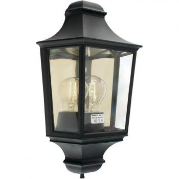 Elstead Turin Outdoor Wall Lantern Light Black IP65, E27