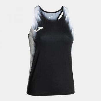 Damen-Shirt Joma Elite XI, schwarz, L – sleeveless