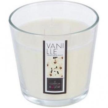 Vela aromática perfumada de vainilla en vaso 12cm 500g
