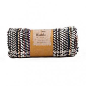 Country Club Cotton Picnic Blanket 120 x 150 cm