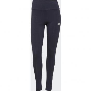 Legging femme adidas Essentials taille haute avec logo Legend Ink Blanc