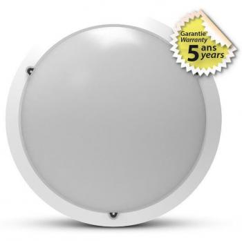 Plafoniera LED 300mm in bianco caldo, 20W, 2500lm, 3000K, resistente all’acqua IP65