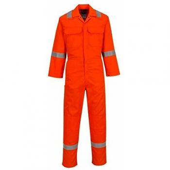 Portwest Tuta a Protezione da Fuoco Bizweld Iona Arancione X-Small