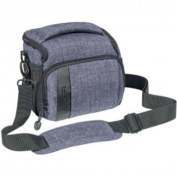 PEDEA Sac/étui pour appareil photo Fashion, Gris