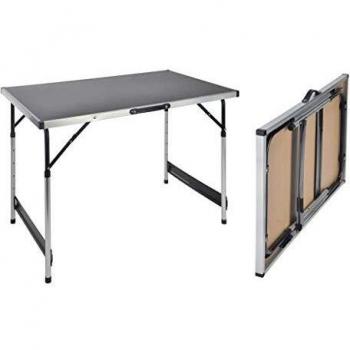 Table de camping aluminium pliable 100 x 60 cm