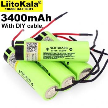 Liitokala NCR18650B 3400mAh wiederaufladbare Lithium-Batterie