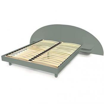 Letto in legno con testiera e comodini ARC