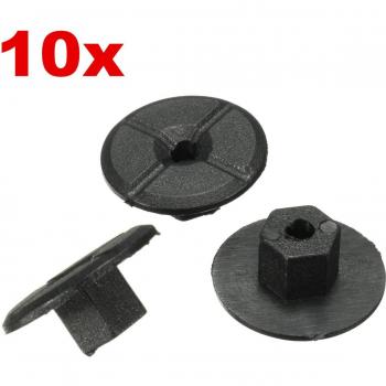 10 Nut Clips for Mercedes Benz Wheel Arch Splashguards Undertray Bumper Panel