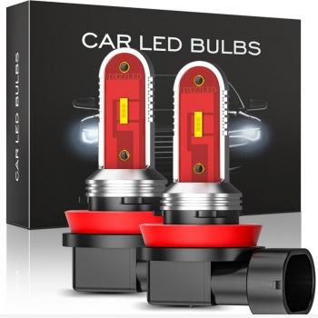 Kit de bombillas LED para coche 2PCS 35W H7 H8 H9 H11 9005 9006 CSP SMD Chip