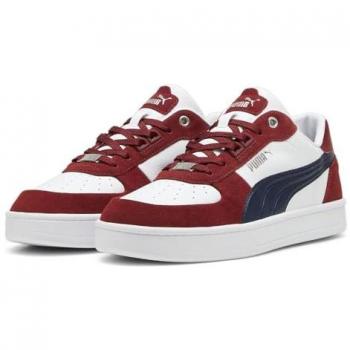 Puma Caven 2.0 Lux SD Running Trainers Intense Red/Club Navy/White UK 7.5