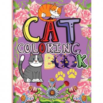 Aletta, Roys: Cat Coloring Book