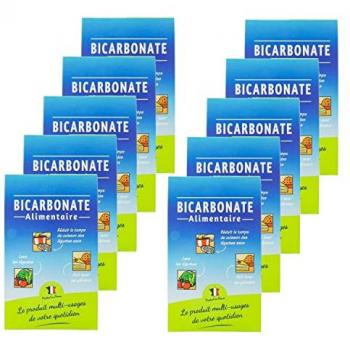 Pack Bicarbonate Alimentaire 10‑Unités – Boîte 400 g