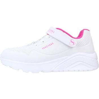 Skechers Sneaker »UNO LITE«, Plateausneaker, Klettschuh, weiß