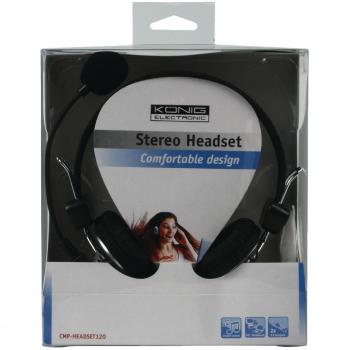Microfoniche Auricolari Konig CMP-HEADSET120 – Antracite