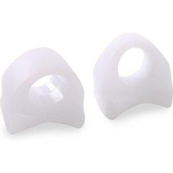 2 Stück = 1 Paar Fußpflege Gel Pads für Hallux Valgus, Orthopädische Zehenkorrektoren