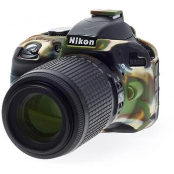 Camouflage Silicone Skin Cover for Nikon D3300 Camera
