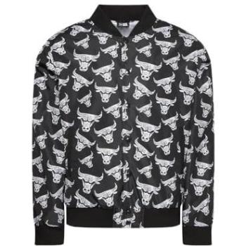 Bomber Jacket Chibul – NBA, Noir, Logo Décoloré