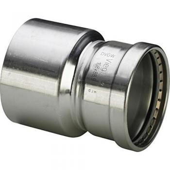 Viega Sanpress Inox XL Reduzierstück 88,9 x 76,1 mm SC-Contur