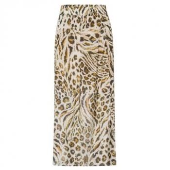 MARC AUREL Rock in abstraktem Animal-Print