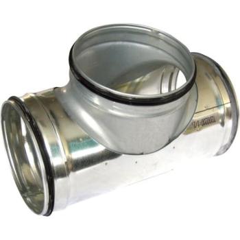 Té D400 Galvanisé à 90° avec Joints