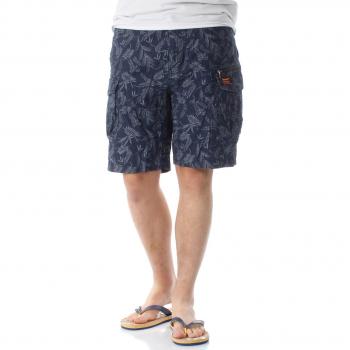 Superdry Shorts für Herren: PARACHUTE CORE LITE Palm Leaf Chambray (AOP) – 33