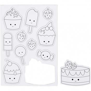 CChobby Magnets, 14.85x21 cm, 1 Sheet (Product Code: 51237)