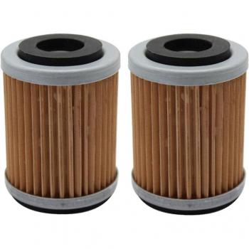 6 filtros de aceite compatibles con YAMAHA TTR250, WR250F, WR400F y WR426F (2000-2006)