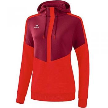Erima Squad Hoody Damen Rot 44