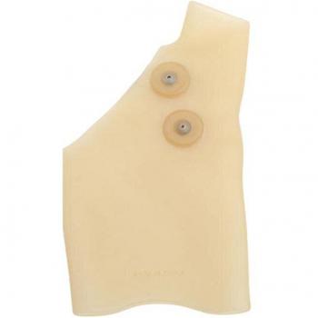 Thumb Hole Silicone Wrist Support Gloves